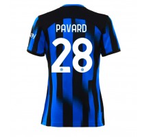 Inter Milan Benjamin Pavard #28 Koszulka Podstawowa damskie 2023-24 Krótki Rękaw